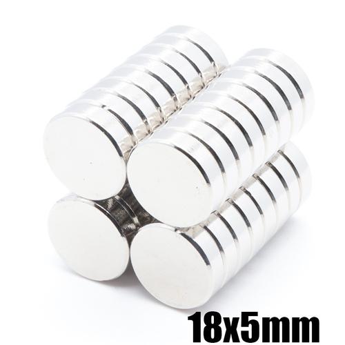 d18*5钕铁硼强力磁铁 吸力强百叶窗磁片 圆形18&times;5吸铁石工厂直发